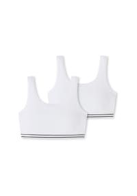 SCHIESSER - Bustier 95/5 Organic Cotton - schwarz