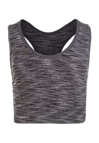 ENDURANCE - Sport-BH Civita in nahtlosem Design - 1001 Black