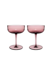 like. by Villeroy & Boch Sektschale / Dessertschale, Set 2tlg Like Grape - Like Glass - lila
