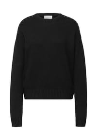 STREET ONE STUDIO - Pullover, für Damen - 10001 BLACK
