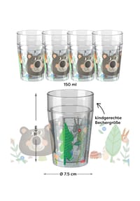 HABA - Becher Glitzerbecher - Bauernhof