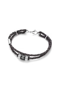 Adelia's - Herren Edelstahl Armband - silber