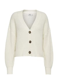 ONLY® - Strickjacke, V-Ausschnitt, Knopfleiste, für Damen - 189959 STONE