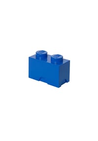LEGO® - LEGO Aufbewahrungsbox Storage Brick 2 - Blue, Kunststoff, 25 x 12.5 cm - 