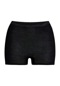 -con-ta- - Panty, Schurwolle-Anteil, Bordüre, für Damen - 115 WOLLWEISS