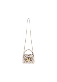 SEIDENFELT - Umhängetasche 21 cm - black-gold