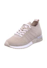la strada - Schnürschuh - beige/silver knitted