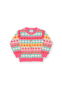 KITE - Kinder Kaleidoscope Country Strickjacke Bio-Baumwolle - mehrfarbig