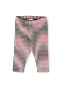 sigikid® - Leggings Pony Love , für Babys - Rosa/Grün gestreift