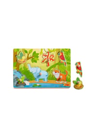 HABA - Steckpuzzle Sound-Greifpuzzle Im Dschungel - 