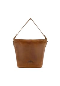 KLONDIKE Rush - Rush Samanta Schultertasche Leder 27 cm - cognac