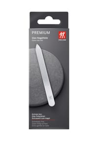 ZWILLING TWINOX - Premium Glas-Nagelfeile - WEISS