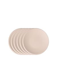 Villeroy & Boch Brotteller beige NewMoon ø 16 cm 6er Set beige - NEWMOON - beige