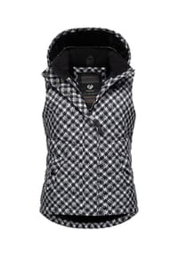 ragwear™ - Steppweste Hesty Print - Black