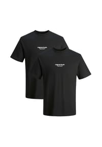 JACK & JONES - T-Shirt 2er Pack Jorvesterbro - Moonbeam