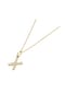 Luigi Merano® Kette Anhänger Buchstabe X mit Zirkonia, Gold 375 Bild 1