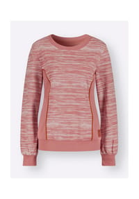 Witt - Sweatshirt - dunkeltaupe-ecru-bedruckt