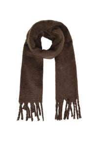 MANGUUN - Schal St. Moritz, Fransen, für Damen - FUCHSIA