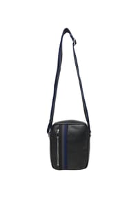 GALERIA GIORGIO FS26 - Messenger Bag, Leder, Reißverschluss - BLACK