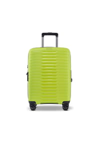 Stratic Novium - Novium 4 Rollen Kabinentrolley S 55 cm mit Dehnfalte - lime-green