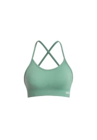 YEAZ - Elastisches Damen Sport-BH Top für Training & Fitness VICE - beige