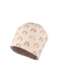 maximo® - MINI GIRL-Beanie, Regenbogen Futter - muschel