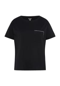 GALERIA - T-Shirt, Baumwolle, für Damen - BLACK