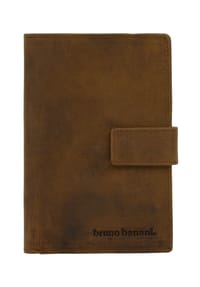 bruno banani - Geldbörse Echt Leder - blau