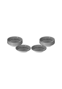 Ritzenhoff & Breker Dipschalen Takeo Stripes ø 10 cm 12er Set schwarz-weiß - TAKEO - schwarz-weiß