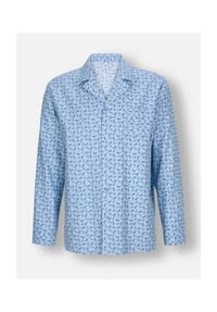 Witt - Pyjama - hellblau-gemustert