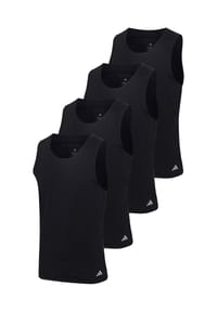 adidas - Unterhemd / Tanktop 4er Pack Active Micro Tech - Schwarz