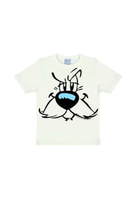 LOGOSHIRT® - T-Shirt Children Asterix - Idefix - Faces - almost white