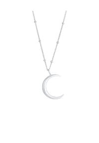 elli. - Halskette Halbmond Moon Sichel Astro Kugelkette 925 Silber - Gold