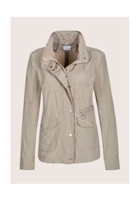 MADELEINE - Sportive Baumwolljacke mit Stehkragen - cappuccino