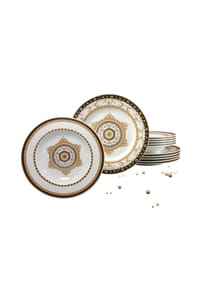 CreaTable Majestosa Schwarz, Tafelservice 12tlg - Majestosa - Schwarz