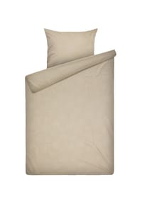 GALERIA home - Flanell-Bettwäsche - FB. 35 BEIGE/CREME
