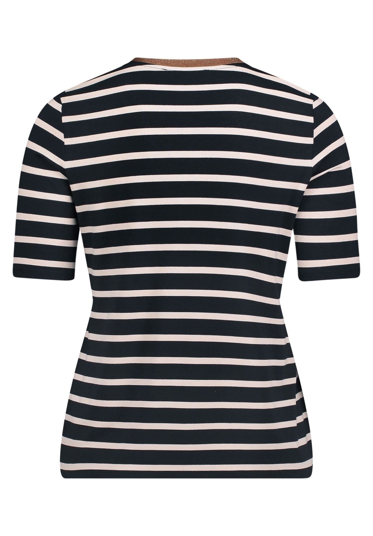 Betty Barclay Shirts, V-Ausschnitt, FüR Damen, Blau|Beige, 44
