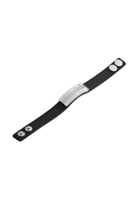 Adelia's Bold Style - Armband aus Leder 22 cm - schwarz