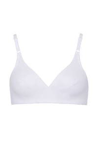 BeeDees® - Damen Soft-BH Rock'n'Roll N aus reiner Baumwolle, genähte Cups mit klassischer Kontur - schwarz