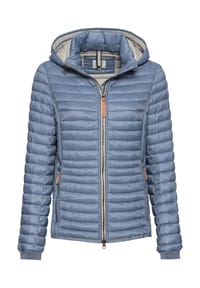 camel active - Leichte Steppjacke aus recyceltem Polyamid - Blau