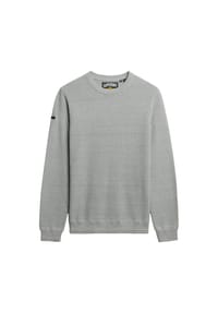 Superdry. - Herren Strickpullover - Cotton Texture Jumper, Pullover, Rundhals, einfarbig - Dunkelblau