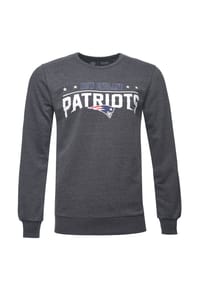 RE:COVERED - Sweatshirt New England Patriots für alle New England Patriots-Fans - Grey