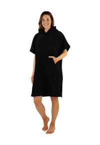 normani® - Damen Badeponcho - Hellgrau
