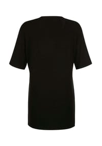 Alba Moda - Shirt mit floralem Motiv - schwarz