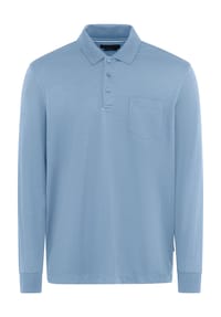 bugatti - Poloshirt, Brusttasche, für Herren - 070 COGNAC