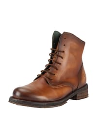 Felmini - Leder Stiefelette COOPER - Dunkelbraun