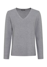 GALERIA essentials - Pullover Peja, V-Ausschnitt, für Damen - BLACK