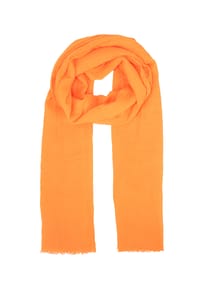 Seasons of April - Damen Seidenschal Alessandra Schal Elegant, dünn, leicht & weich, mit kurzen Fransen - blau