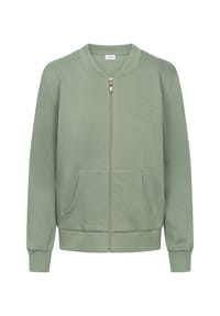 RÖSCH - Loungewear-Oberteil Smart, gesplittete Kängurutasche, für Damen - 16828 DUSTY JADE