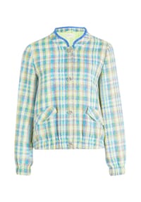 CARTOON - Blazer-Jacke kariert - 5880 GREEN/BLUE